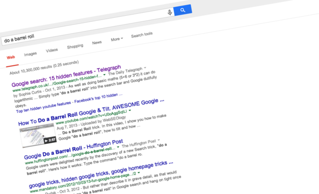 How To 101 - If you type do a barrel roll into your Google search, the  whole page will spin. Try it! 😁